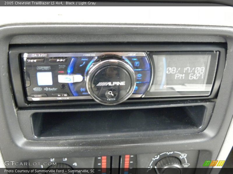 Black / Light Gray 2005 Chevrolet TrailBlazer LS 4x4