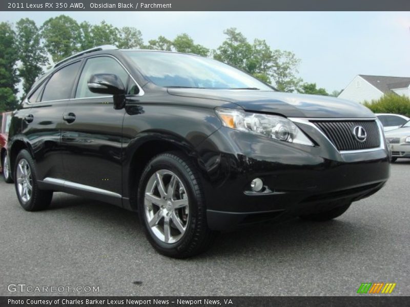 Obsidian Black / Parchment 2011 Lexus RX 350 AWD