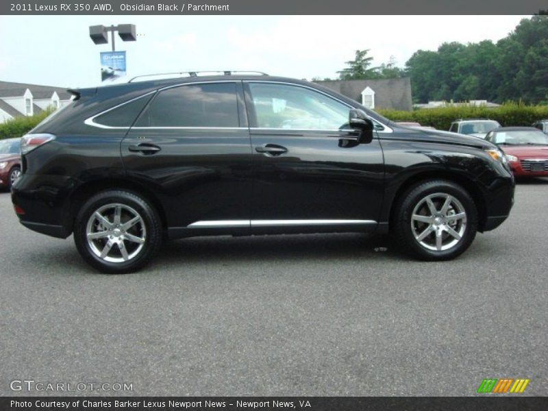 Obsidian Black / Parchment 2011 Lexus RX 350 AWD