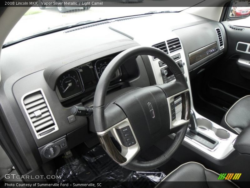 Vapor Silver Metallic / Light Camel 2008 Lincoln MKX
