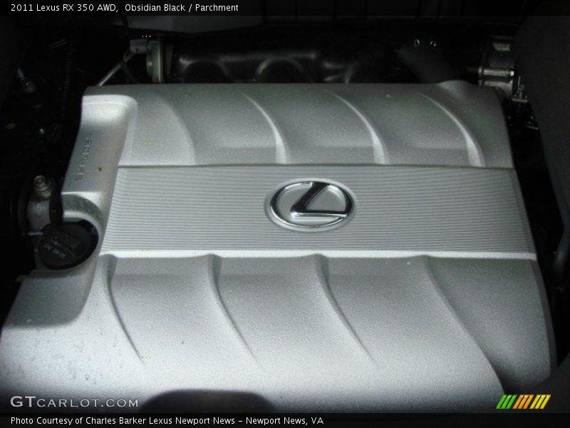 Obsidian Black / Parchment 2011 Lexus RX 350 AWD