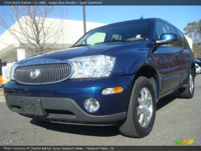 Indigo Blue Metallic / Light Cashmere 2004 Buick Rainier CXL AWD