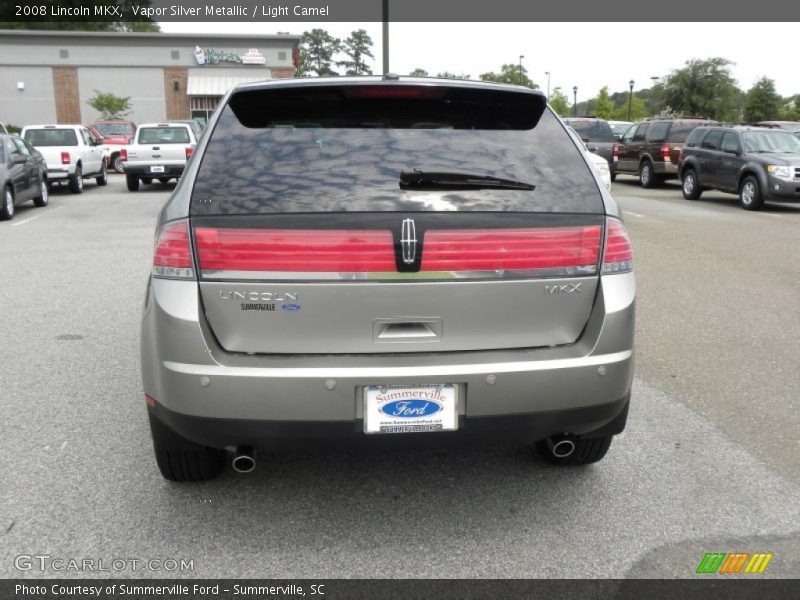 Vapor Silver Metallic / Light Camel 2008 Lincoln MKX