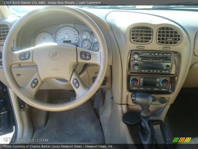 Indigo Blue Metallic / Light Cashmere 2004 Buick Rainier CXL AWD