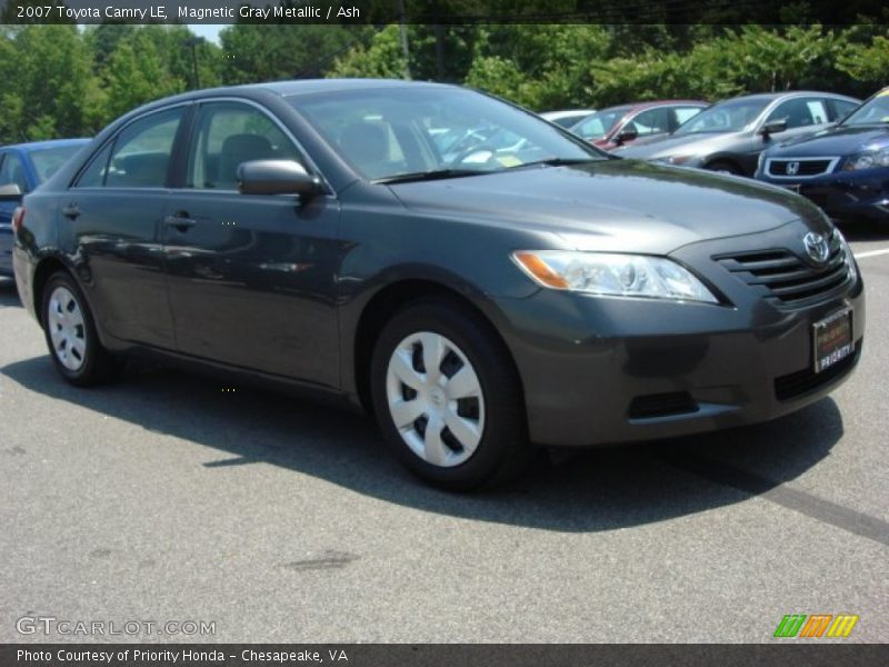 Magnetic Gray Metallic / Ash 2007 Toyota Camry LE