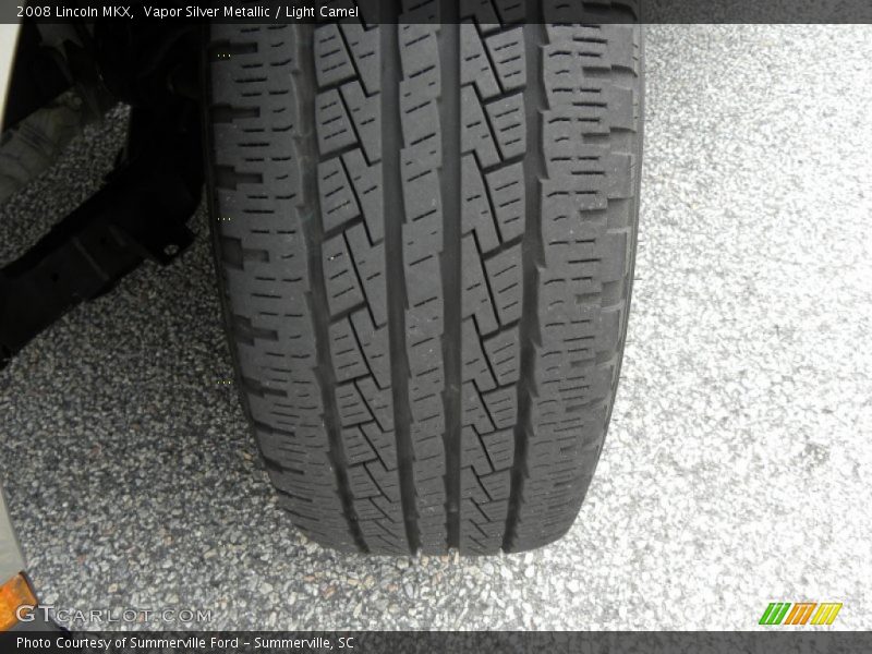 Vapor Silver Metallic / Light Camel 2008 Lincoln MKX