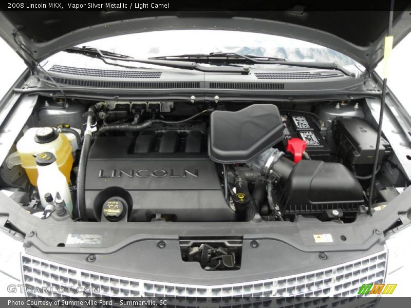 Vapor Silver Metallic / Light Camel 2008 Lincoln MKX