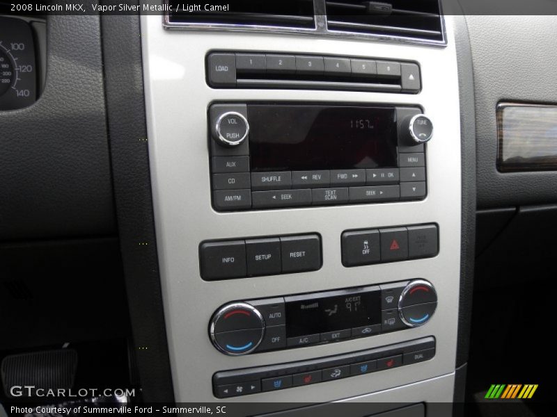 Vapor Silver Metallic / Light Camel 2008 Lincoln MKX
