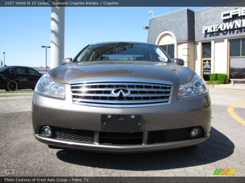 Diamond Graphite Metallic / Graphite 2007 Infiniti M 35 Sedan