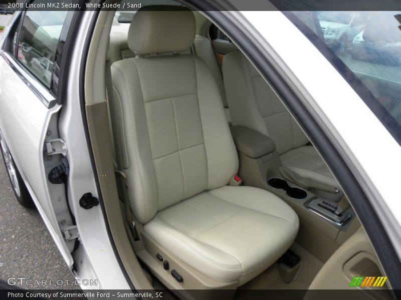White Suede / Sand 2008 Lincoln MKZ Sedan