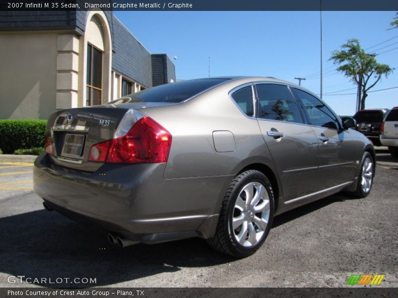 Diamond Graphite Metallic / Graphite 2007 Infiniti M 35 Sedan