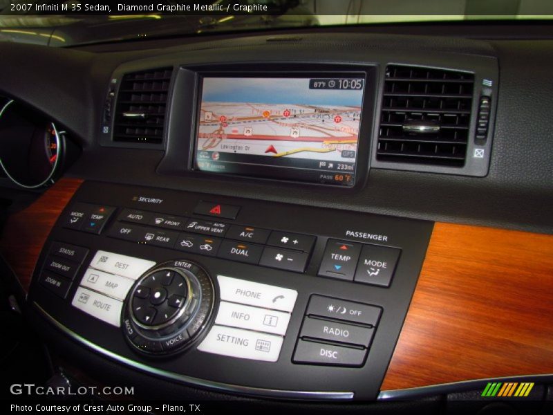 Diamond Graphite Metallic / Graphite 2007 Infiniti M 35 Sedan