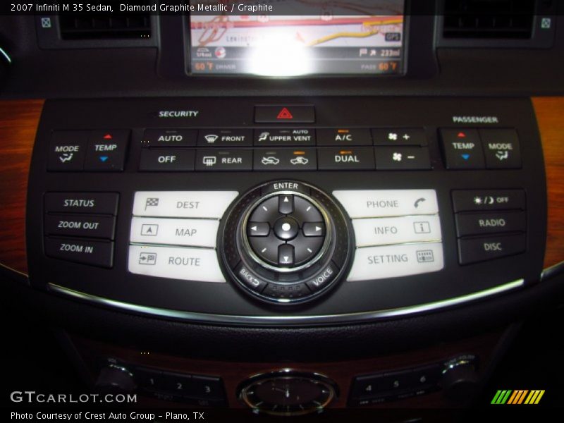 Diamond Graphite Metallic / Graphite 2007 Infiniti M 35 Sedan