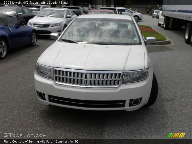 White Suede / Sand 2008 Lincoln MKZ Sedan