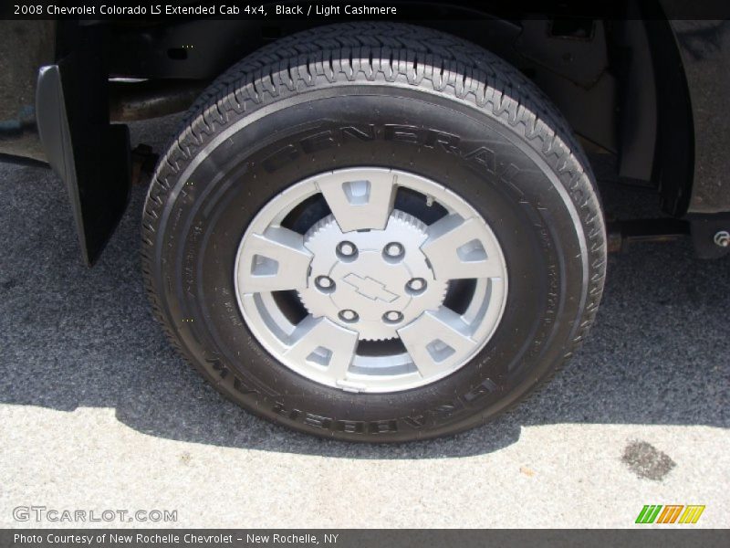 Black / Light Cashmere 2008 Chevrolet Colorado LS Extended Cab 4x4