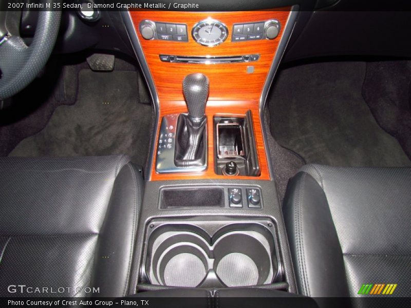 Diamond Graphite Metallic / Graphite 2007 Infiniti M 35 Sedan