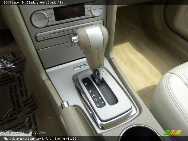 White Suede / Sand 2008 Lincoln MKZ Sedan