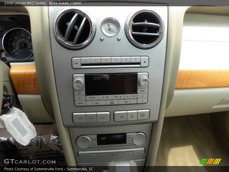 White Suede / Sand 2008 Lincoln MKZ Sedan