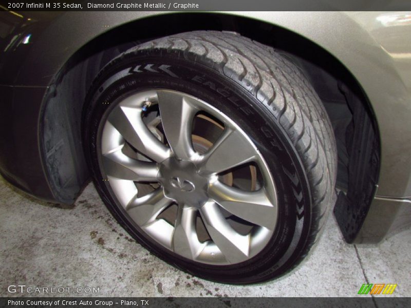 Diamond Graphite Metallic / Graphite 2007 Infiniti M 35 Sedan