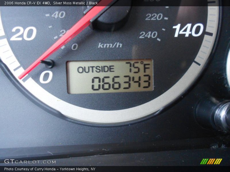 Silver Moss Metallic / Black 2006 Honda CR-V EX 4WD