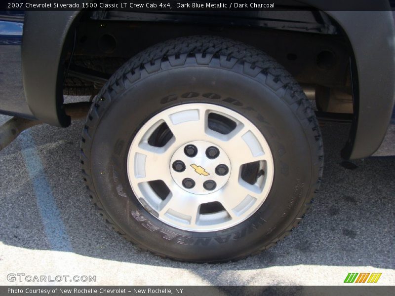 Dark Blue Metallic / Dark Charcoal 2007 Chevrolet Silverado 1500 Classic LT Crew Cab 4x4