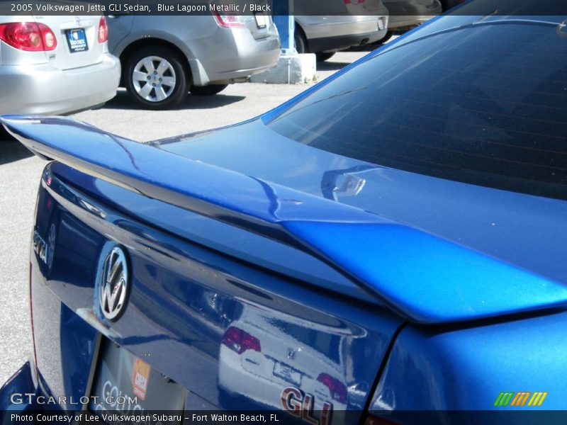 Blue Lagoon Metallic / Black 2005 Volkswagen Jetta GLI Sedan