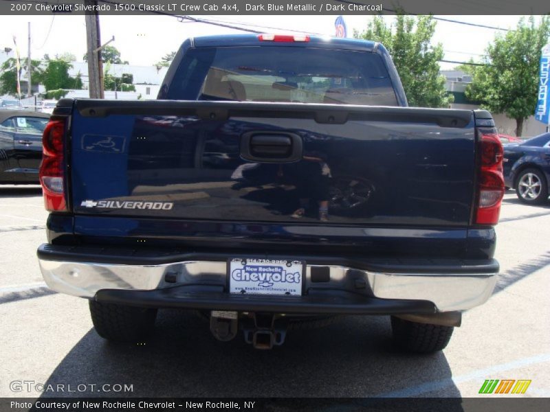 Dark Blue Metallic / Dark Charcoal 2007 Chevrolet Silverado 1500 Classic LT Crew Cab 4x4