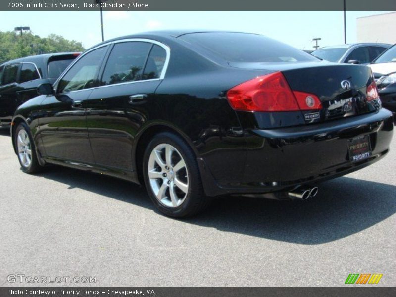 Black Obsidian / Stone 2006 Infiniti G 35 Sedan
