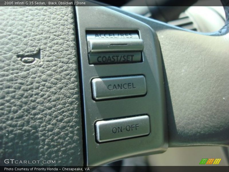 Black Obsidian / Stone 2006 Infiniti G 35 Sedan