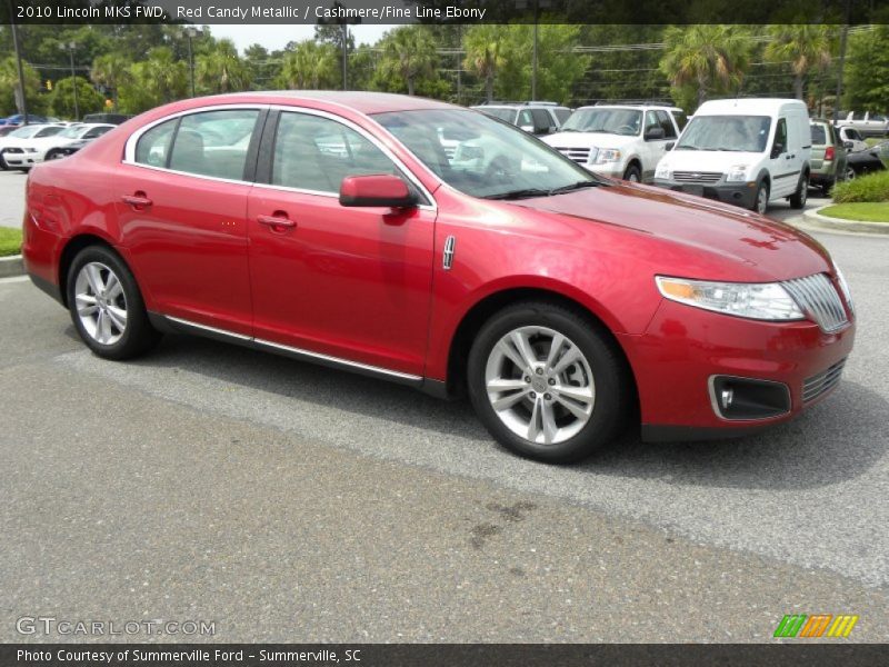Red Candy Metallic / Cashmere/Fine Line Ebony 2010 Lincoln MKS FWD