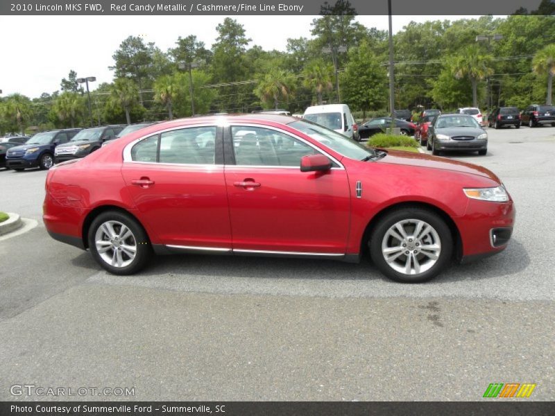 Red Candy Metallic / Cashmere/Fine Line Ebony 2010 Lincoln MKS FWD