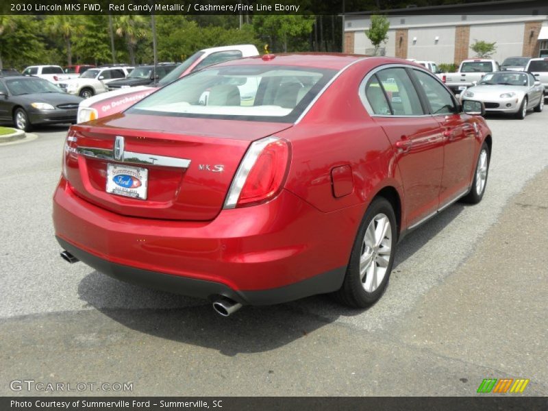 Red Candy Metallic / Cashmere/Fine Line Ebony 2010 Lincoln MKS FWD