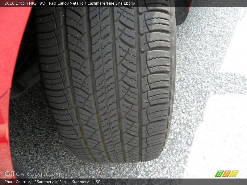 Red Candy Metallic / Cashmere/Fine Line Ebony 2010 Lincoln MKS FWD