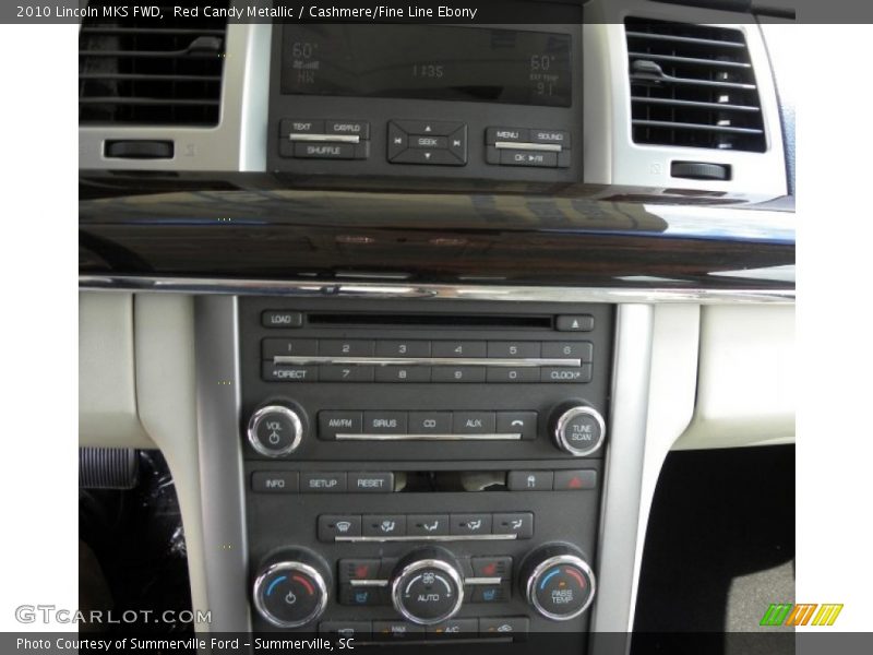 Red Candy Metallic / Cashmere/Fine Line Ebony 2010 Lincoln MKS FWD