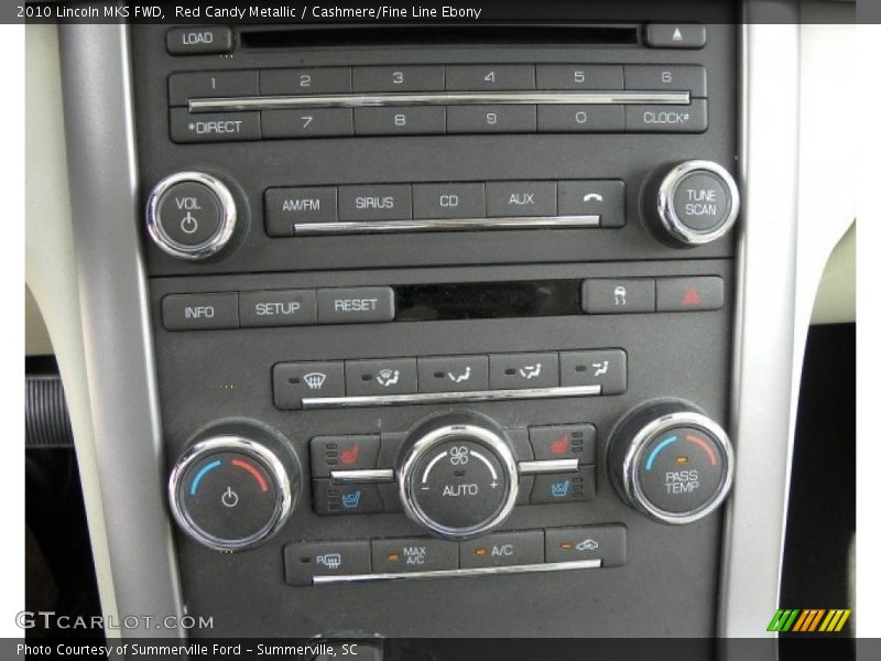 Red Candy Metallic / Cashmere/Fine Line Ebony 2010 Lincoln MKS FWD
