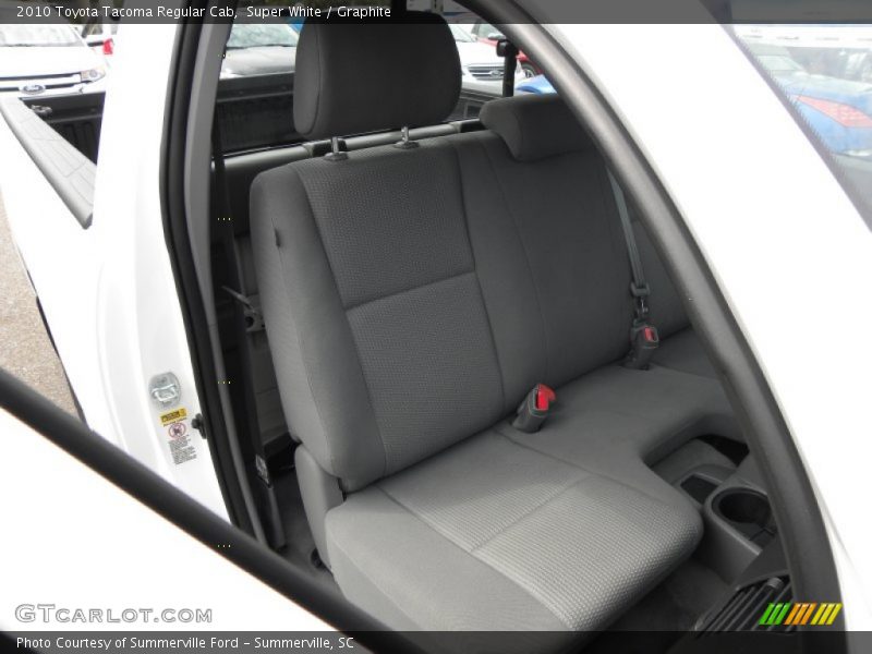 Super White / Graphite 2010 Toyota Tacoma Regular Cab