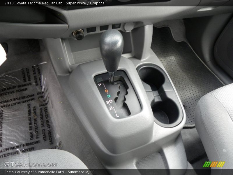 Super White / Graphite 2010 Toyota Tacoma Regular Cab