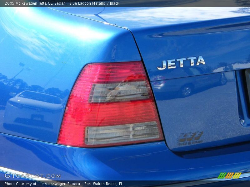 Blue Lagoon Metallic / Black 2005 Volkswagen Jetta GLI Sedan