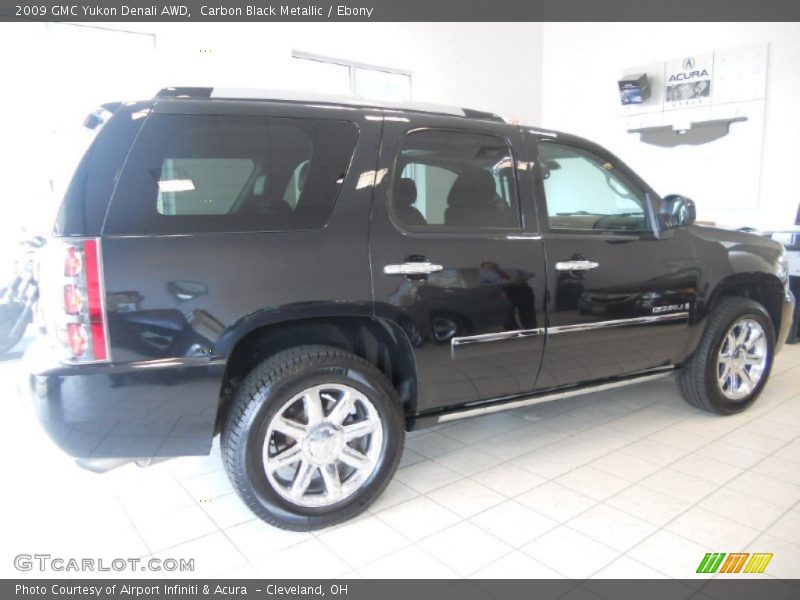 Carbon Black Metallic / Ebony 2009 GMC Yukon Denali AWD