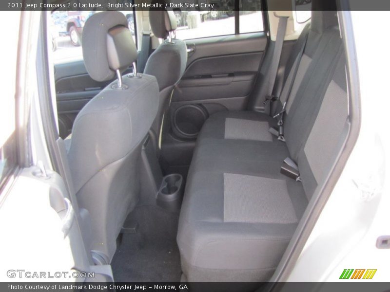 Bright Silver Metallic / Dark Slate Gray 2011 Jeep Compass 2.0 Latitude