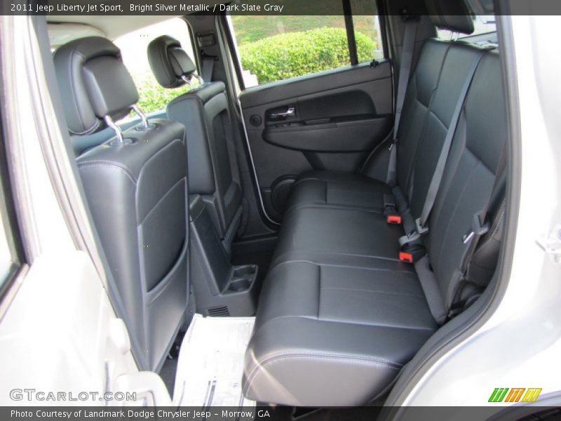 Bright Silver Metallic / Dark Slate Gray 2011 Jeep Liberty Jet Sport