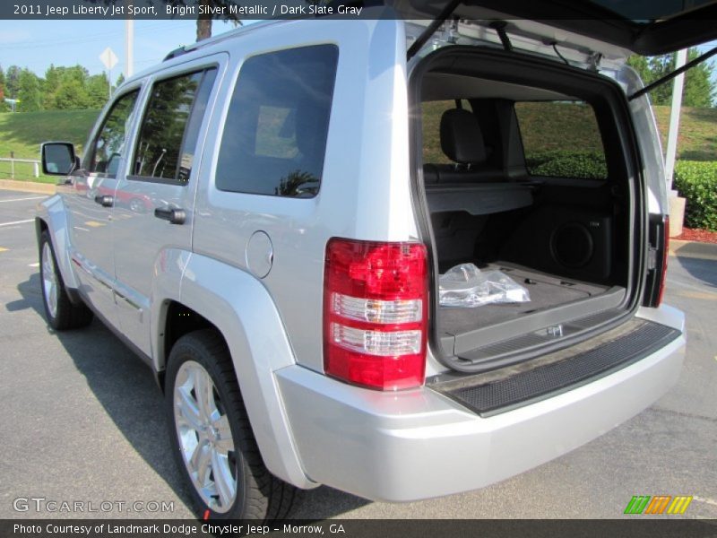 Bright Silver Metallic / Dark Slate Gray 2011 Jeep Liberty Jet Sport