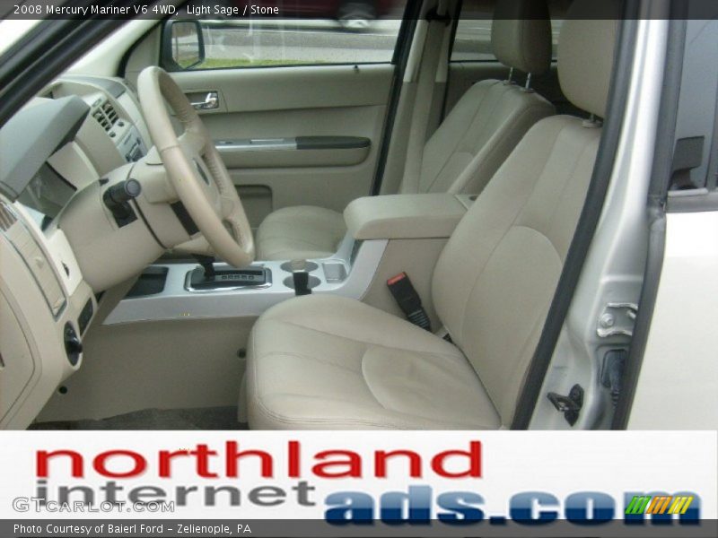 Light Sage / Stone 2008 Mercury Mariner V6 4WD