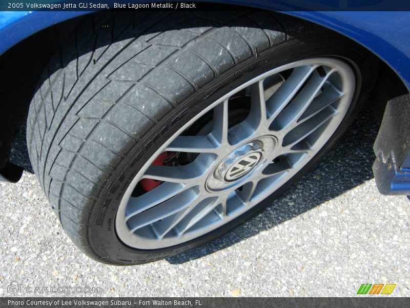 Blue Lagoon Metallic / Black 2005 Volkswagen Jetta GLI Sedan