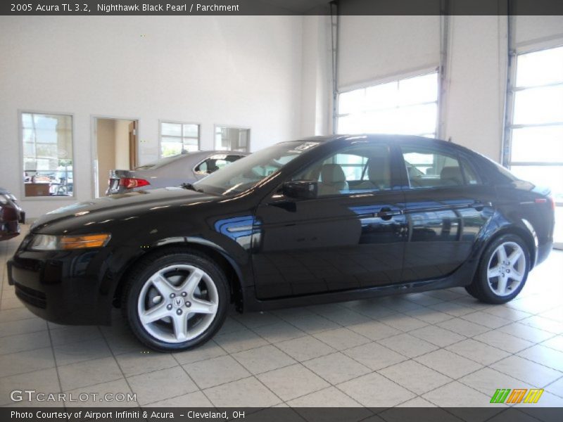 Nighthawk Black Pearl / Parchment 2005 Acura TL 3.2
