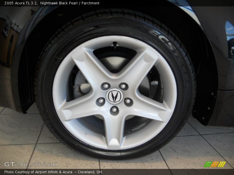 Nighthawk Black Pearl / Parchment 2005 Acura TL 3.2