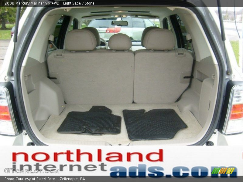 Light Sage / Stone 2008 Mercury Mariner V6 4WD