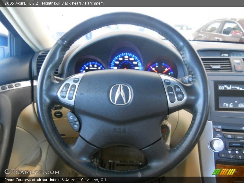 Nighthawk Black Pearl / Parchment 2005 Acura TL 3.2