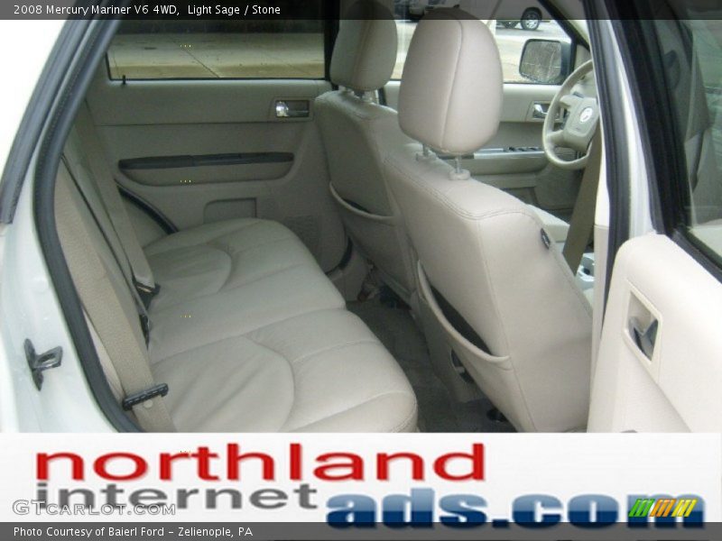 Light Sage / Stone 2008 Mercury Mariner V6 4WD