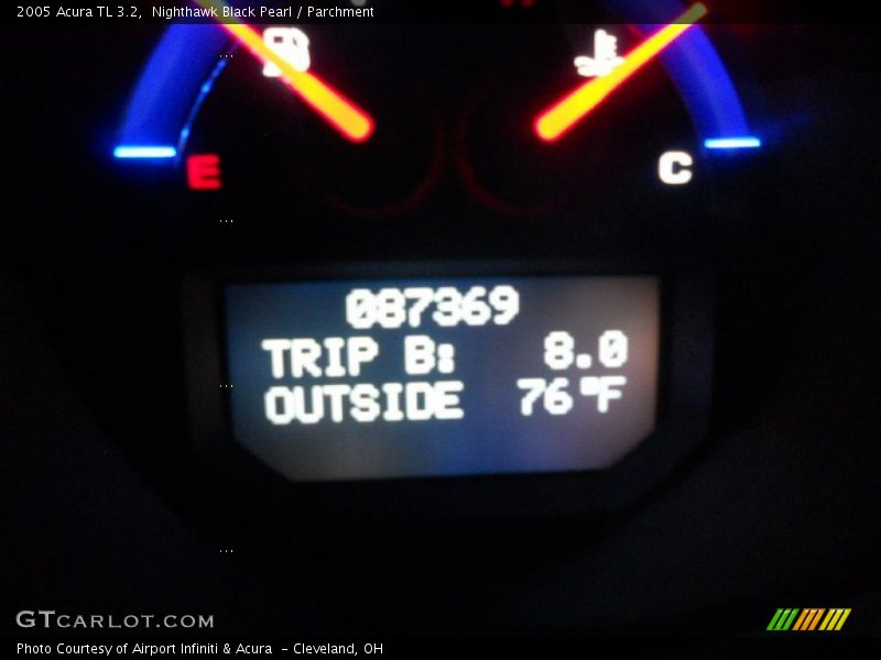 Nighthawk Black Pearl / Parchment 2005 Acura TL 3.2